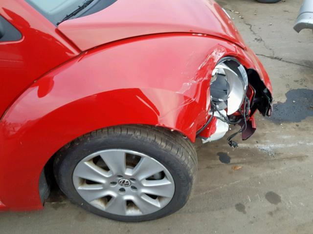 3VWRG31C48M524111 - 2008 VOLKSWAGEN NEW BEETLE Qırmızı foto 9