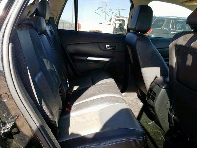 2FMDK3AK6DBE33447 - 2013 FORD EDGE SPORT BLACK photo 6