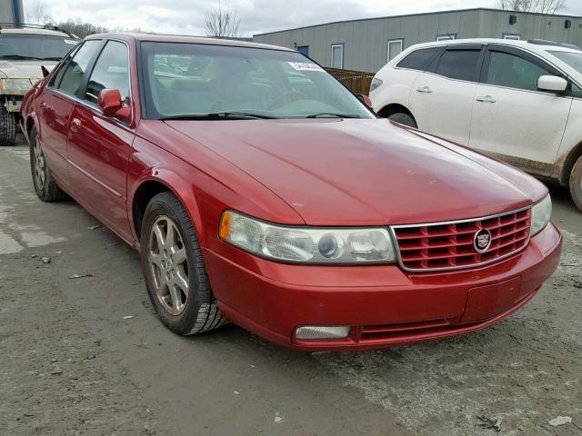 1G6KY54952U263087 - 2002 CADILLAC SEVILLE ST RED photo 1