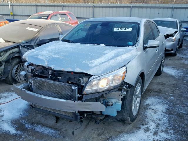 1G11C5SL7EU142113 - 2014 CHEVROLET MALIBU 1LT SILVER photo 2