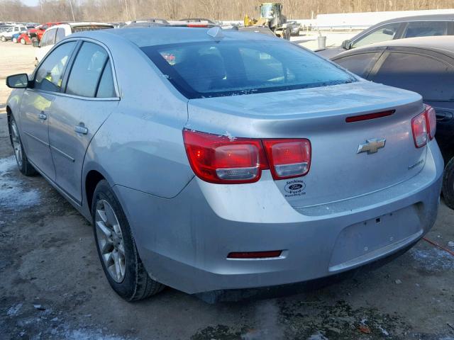 1G11C5SL7EU142113 - 2014 CHEVROLET MALIBU 1LT SILVER photo 3