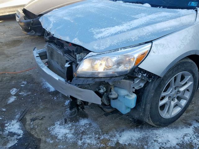1G11C5SL7EU142113 - 2014 CHEVROLET MALIBU 1LT SILVER photo 9