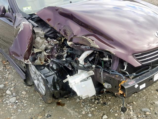 JTHBA30G340020848 - 2004 LEXUS ES 330 PURPLE photo 9