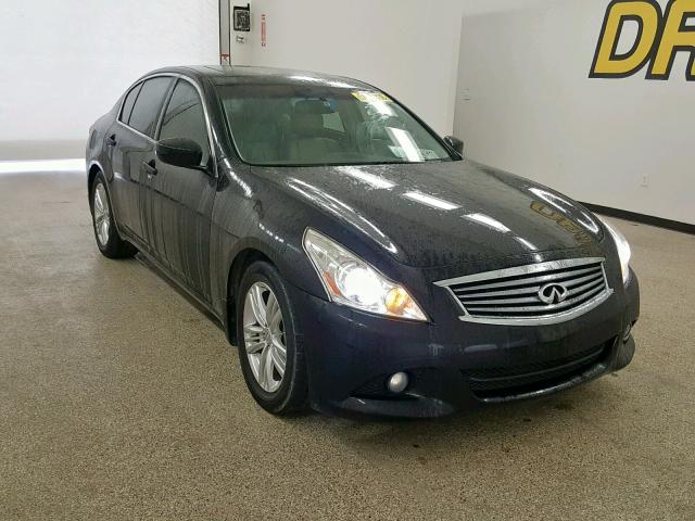 JN1CV6AP9AM405493 - 2010 INFINITI G37 BASE BLACK photo 1