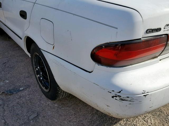1Y1SK5264SZ085663 - 1995 GEO PRIZM BASE WHITE photo 9