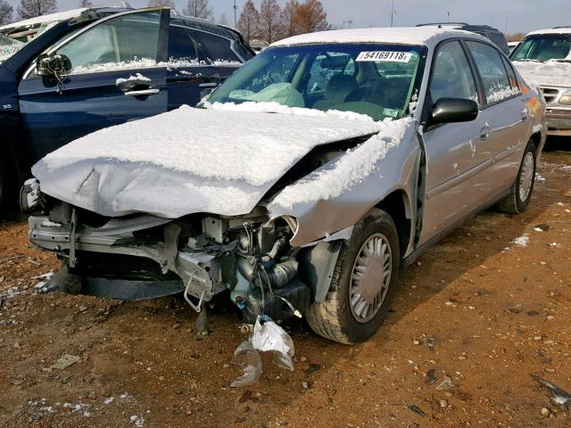 1G1ND52F65M117583 - 2005 CHEVROLET CLASSIC SILVER photo 2