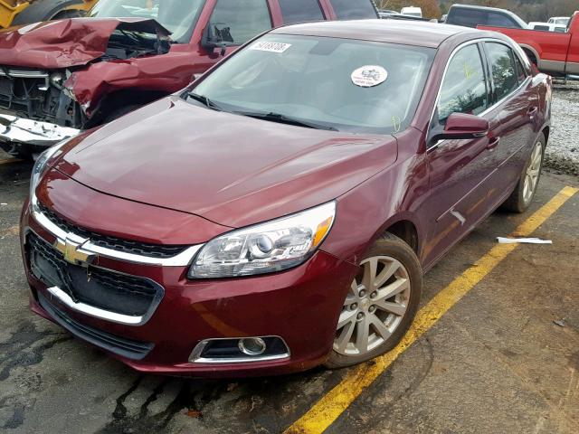 1G11D5SL5FF349571 - 2015 CHEVROLET MALIBU 2LT BURGUNDY photo 2