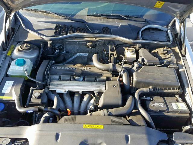 YV1LS5671W2552509 - 1998 VOLVO S70 GLT SILVER photo 7