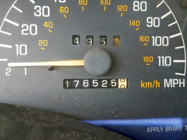 1G2WP52KX2F253994 - 2002 PONTIAC GRAND PRIX ლურჯი ფოტო 8