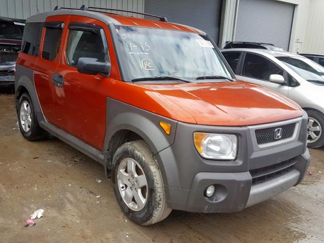 5J6YH28645L024656 - 2005 HONDA ELEMENT EX ORANGE photo 1