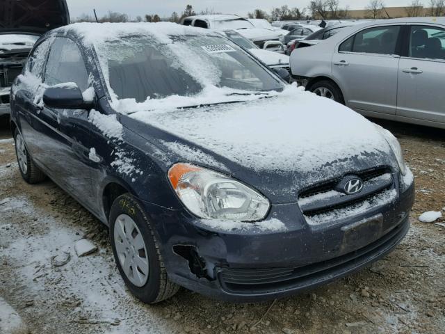 KMHCM3AC7AU166811 - 2010 HYUNDAI ACCENT BLU GRAY photo 1