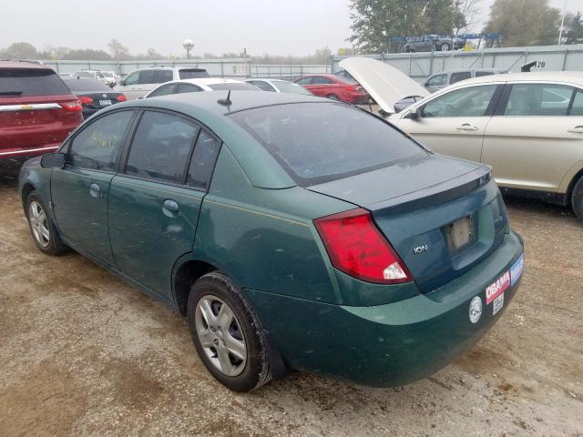 1G8AJ55FX7Z167221 - 2007 SATURN ION LEVEL GREEN photo 3