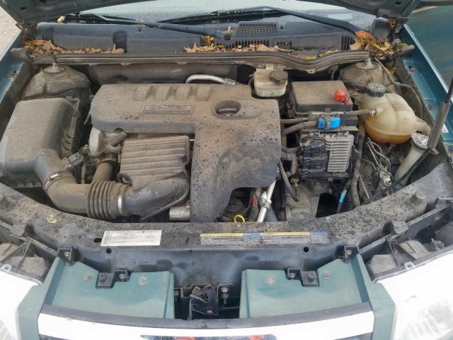 1G8AJ55FX7Z167221 - 2007 SATURN ION LEVEL GREEN photo 7