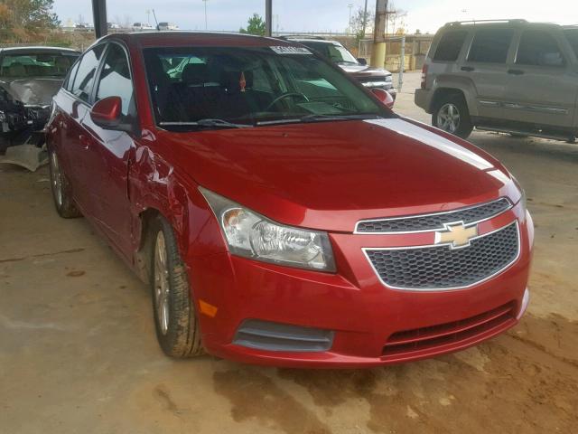 1G1PJ5S9XB7206157 - 2011 CHEVROLET CRUZE ECO RED photo 1