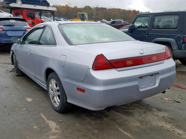 1HGCG22591A006387 - 2001 HONDA ACCORD EX SILVER photo 3