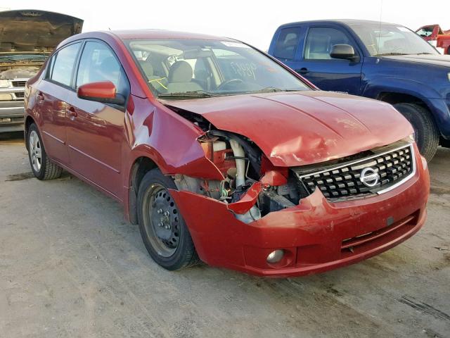 3N1AB61EX8L654310 - 2008 NISSAN SENTRA 2.0 RED photo 1