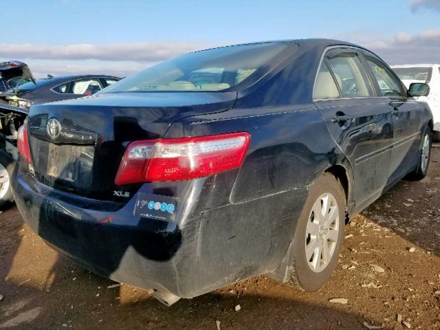 JTNBE46K073027651 - 2007 TOYOTA CAMRY CE BLACK photo 4