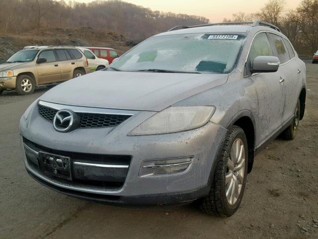 JM3TB38V680148827 - 2008 MAZDA CX-9 GRAY photo 2