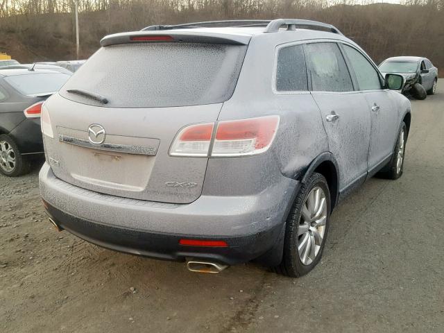 JM3TB38V680148827 - 2008 MAZDA CX-9 GRAY photo 4