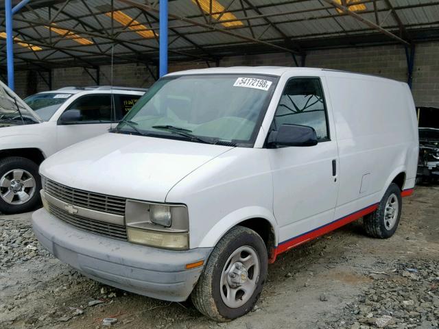 1GCDM19X04B128213 - 2004 CHEVROLET ASTRO WHITE photo 2