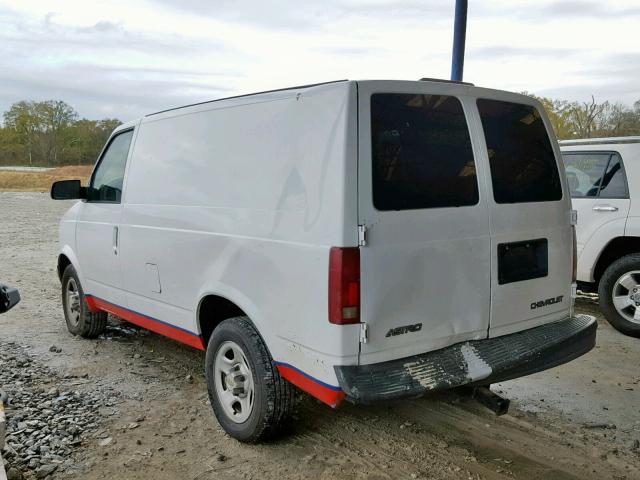 1GCDM19X04B128213 - 2004 CHEVROLET ASTRO WHITE photo 3