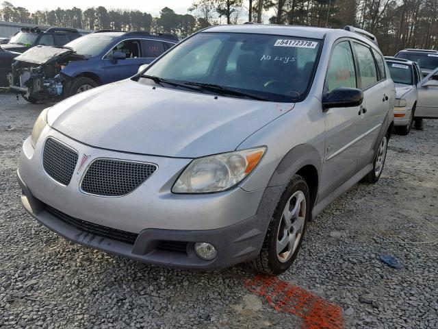 5Y2SL65856Z458543 - 2006 PONTIAC VIBE SILVER photo 2