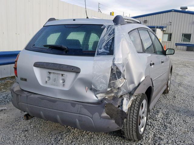 5Y2SL65856Z458543 - 2006 PONTIAC VIBE SILVER photo 4