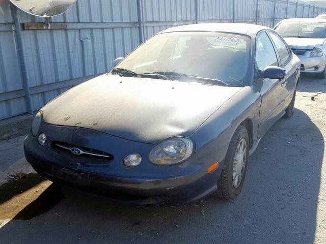 1FAFP52U5WG225622 - 1998 FORD TAURUS LX BLUE photo 2