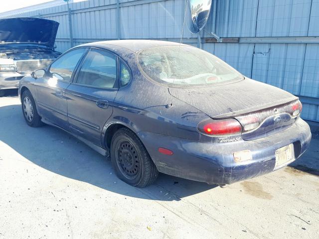 1FAFP52U5WG225622 - 1998 FORD TAURUS LX BLUE photo 3