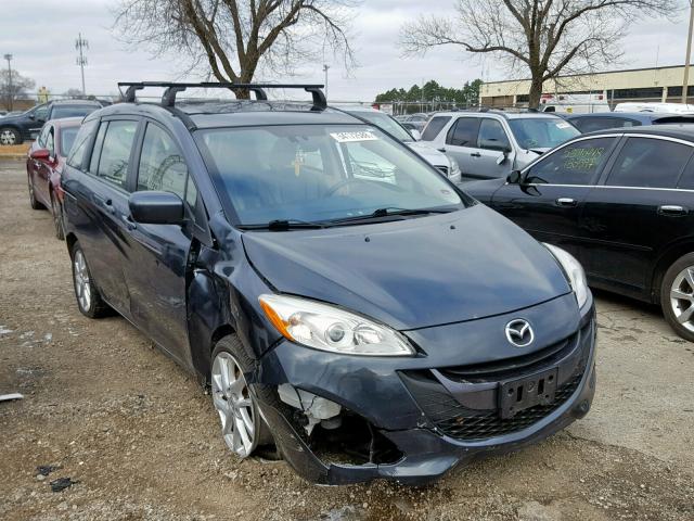 JM1CW2DL4C0126538 - 2012 MAZDA 5 GRAY photo 1