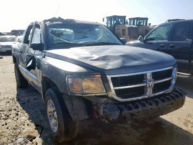 1D3HE38K68S625974 - 2008 DODGE DAKOTA SXT GRAY photo 1