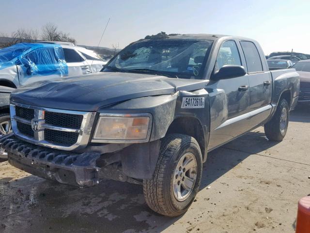 1D3HE38K68S625974 - 2008 DODGE DAKOTA SXT GRAY photo 2