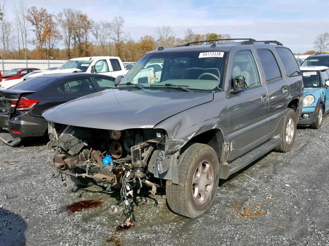 1GKEK63UX5J185214 - 2005 GMC YUKON DENA SILVER photo 2