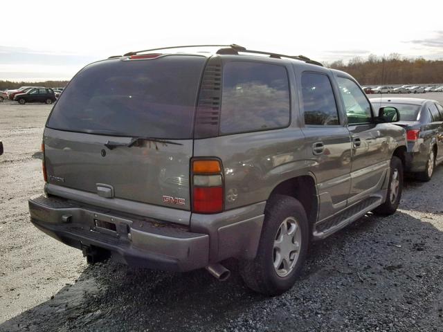 1GKEK63UX5J185214 - 2005 GMC YUKON DENA SILVER photo 4