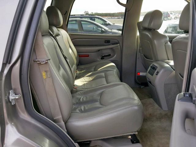 1GKEK63UX5J185214 - 2005 GMC YUKON DENA SILVER photo 6