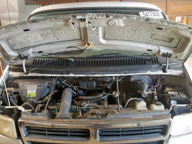 2B7HB21Y4RK563061 - 1994 DODGE RAM VAN B2 WHITE photo 7