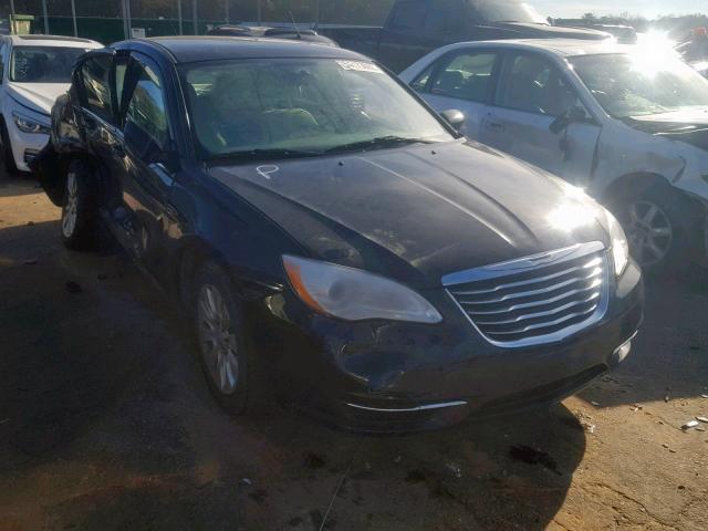 1C3CCBAB2DN686278 - 2013 CHRYSLER 200 LX BLACK photo 1