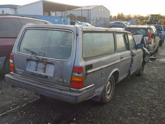 YV1AX8854H1740973 - 1987 VOLVO 245 DL SILVER photo 4