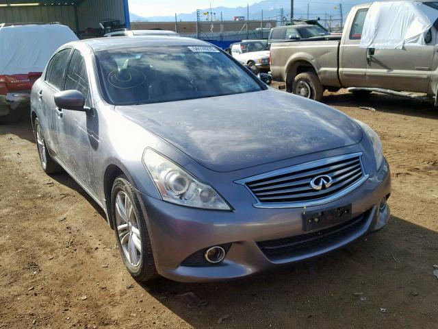 JN1CV6AR2BM405385 - 2011 INFINITI G37 GRAY photo 1