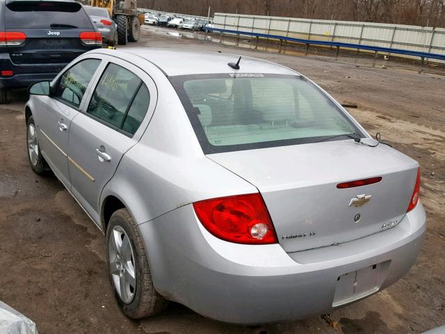 1G1AL58F687144794 - 2008 CHEVROLET COBALT LT SILVER photo 3