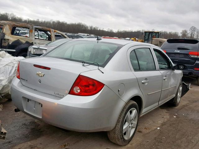 1G1AL58F687144794 - 2008 CHEVROLET COBALT LT SILVER photo 4