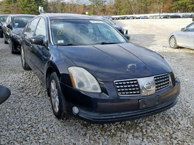 1N4BA41E14C880207 - 2004 NISSAN MAXIMA SE BLACK photo 1