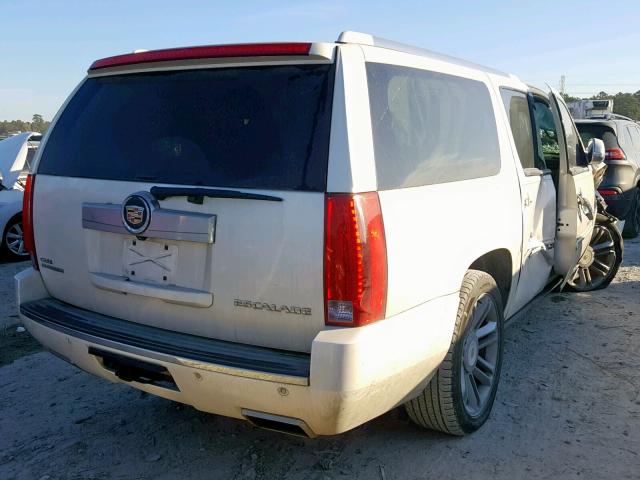 1GYS4KEF2DR162164 - 2013 CADILLAC ESCALADE E WHITE photo 4