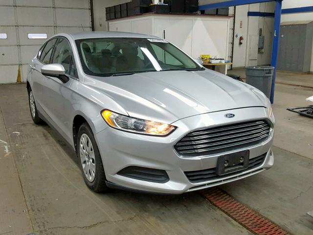 3FA6P0G79DR236814 - 2013 FORD FUSION S SILVER photo 1