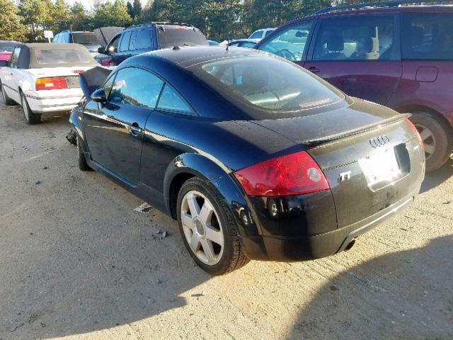 TRUWC28N911006829 - 2001 AUDI TT QUATTRO BLACK photo 3