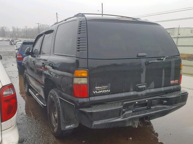 1GKEK63U35J253076 - 2005 GMC YUKON DENA BLACK photo 3