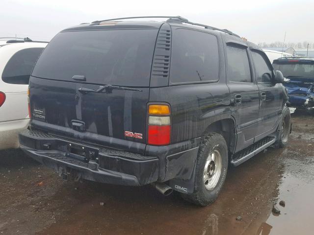 1GKEK63U35J253076 - 2005 GMC YUKON DENA BLACK photo 4