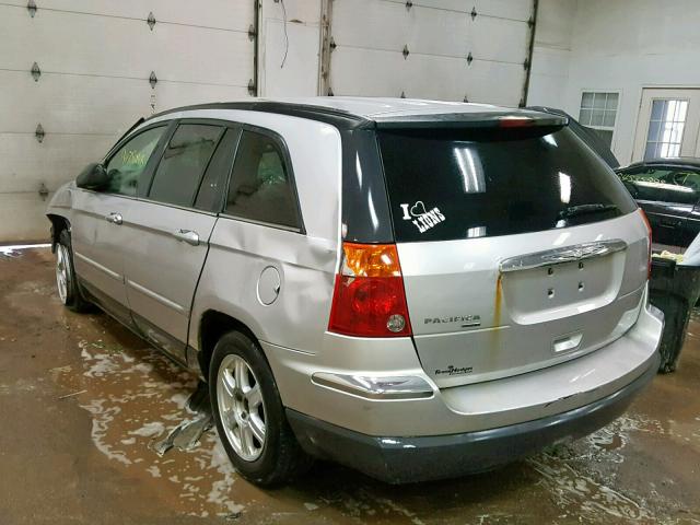 2A8GM68436R610219 - 2006 CHRYSLER PACIFICA T SILVER photo 3