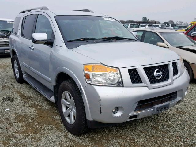 5N1AA0NC3CN613608 - 2012 NISSAN ARMADA SV SILVER photo 1