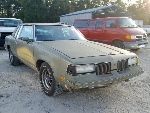 2G3GR11Y3H2330191 - 1987 OLDSMOBILE CUTLASS SU BEIGE photo 1